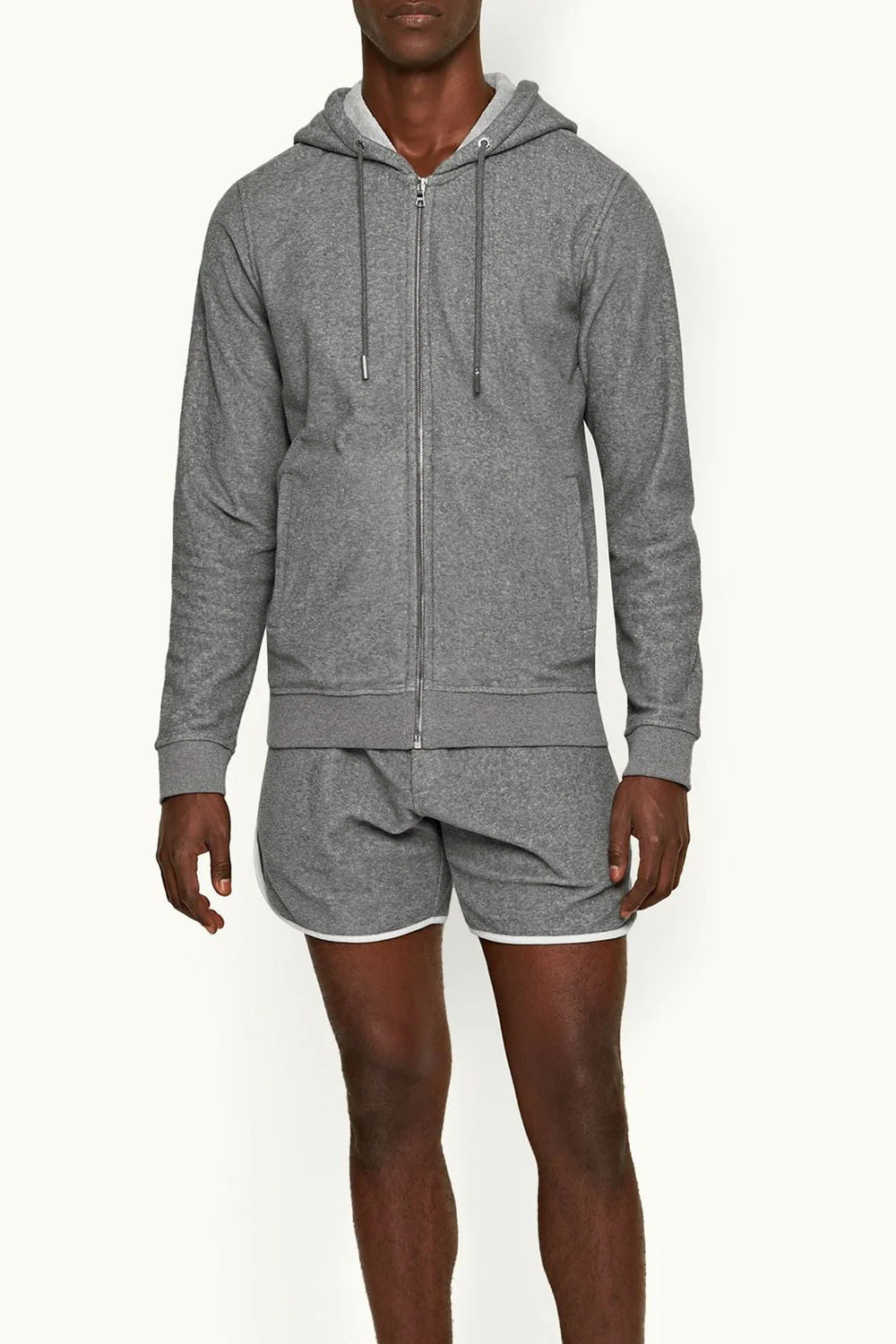 Mathers Sweatshirt - Piranha Grey Marl - Image 2