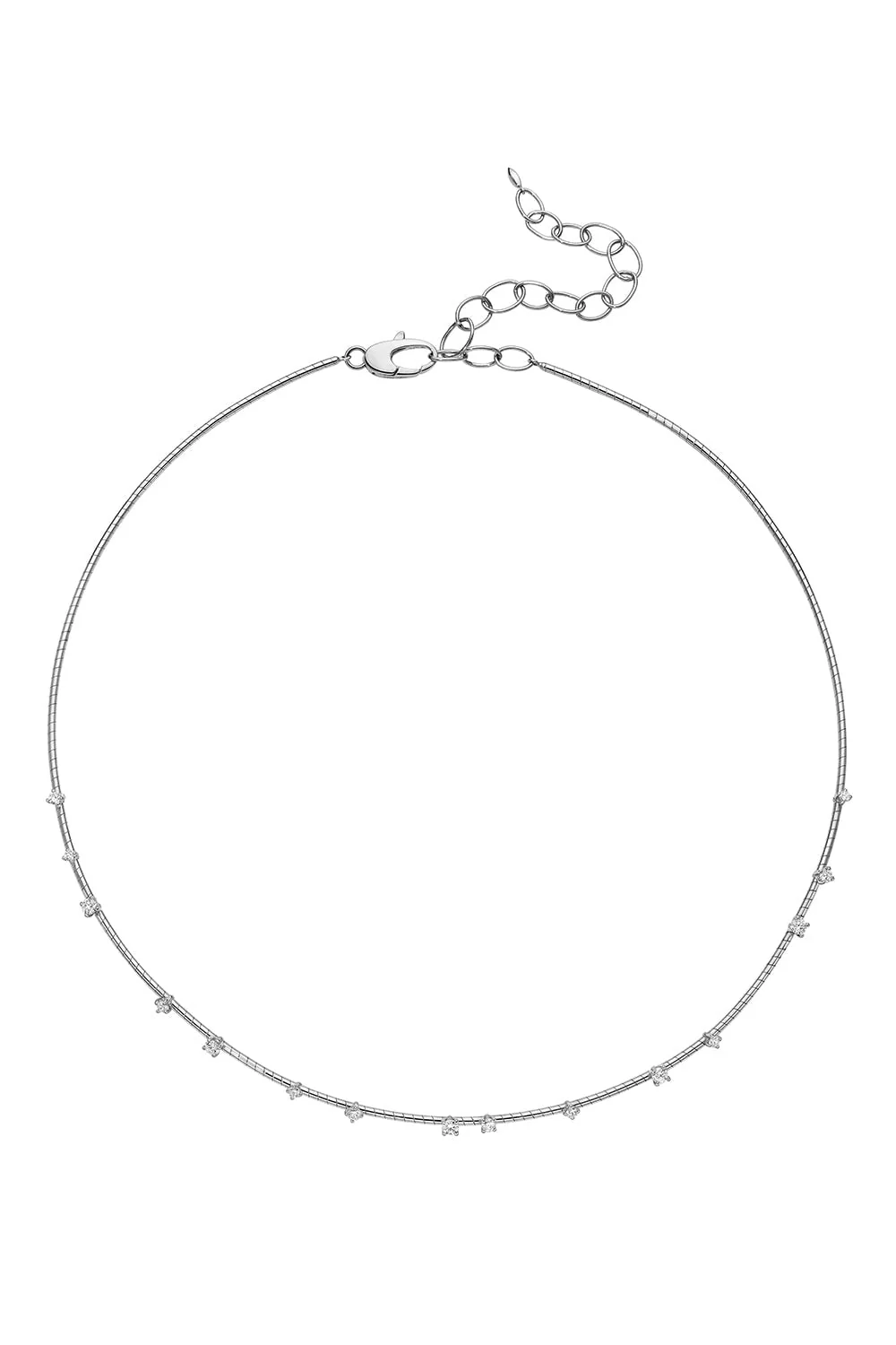 Rugiada Diamond Collar Necklace