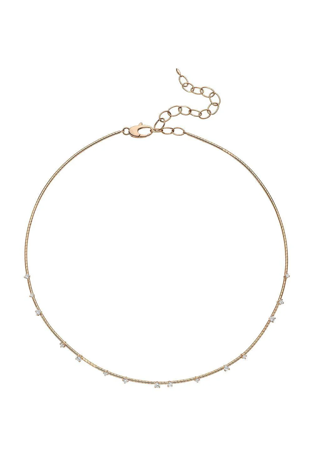 Rugiada Diamond Collar Necklace - Image 6