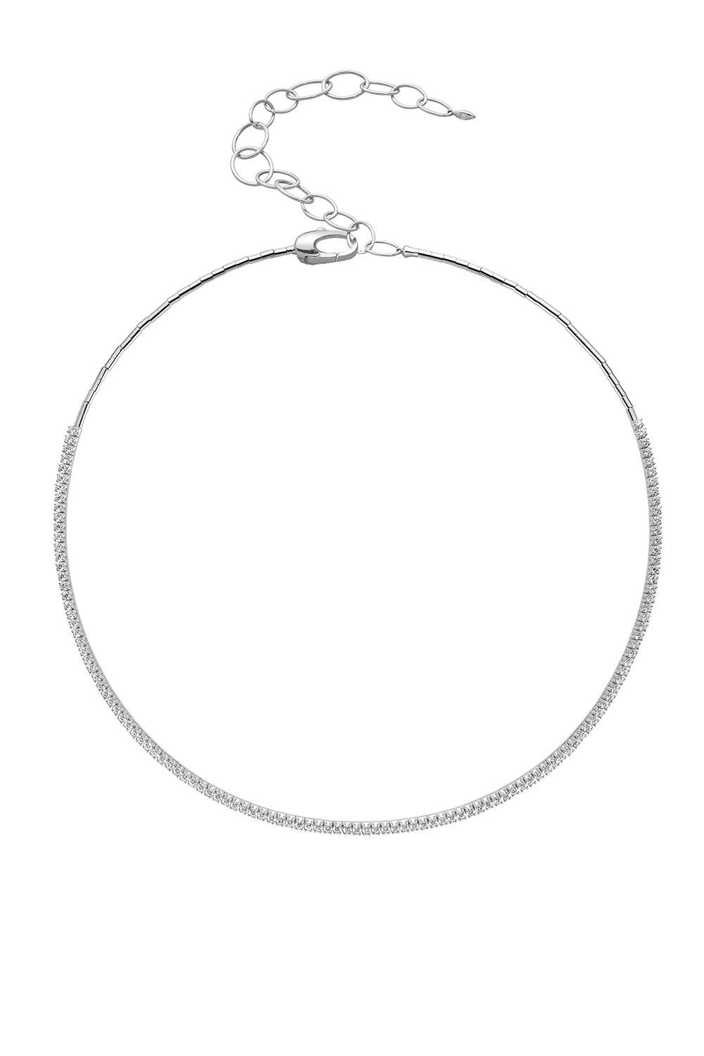 Rugiada Diamond Tennis Collar Necklace