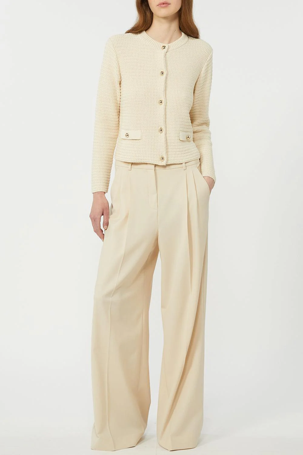Button Front Pocket Cardigan - Image 2