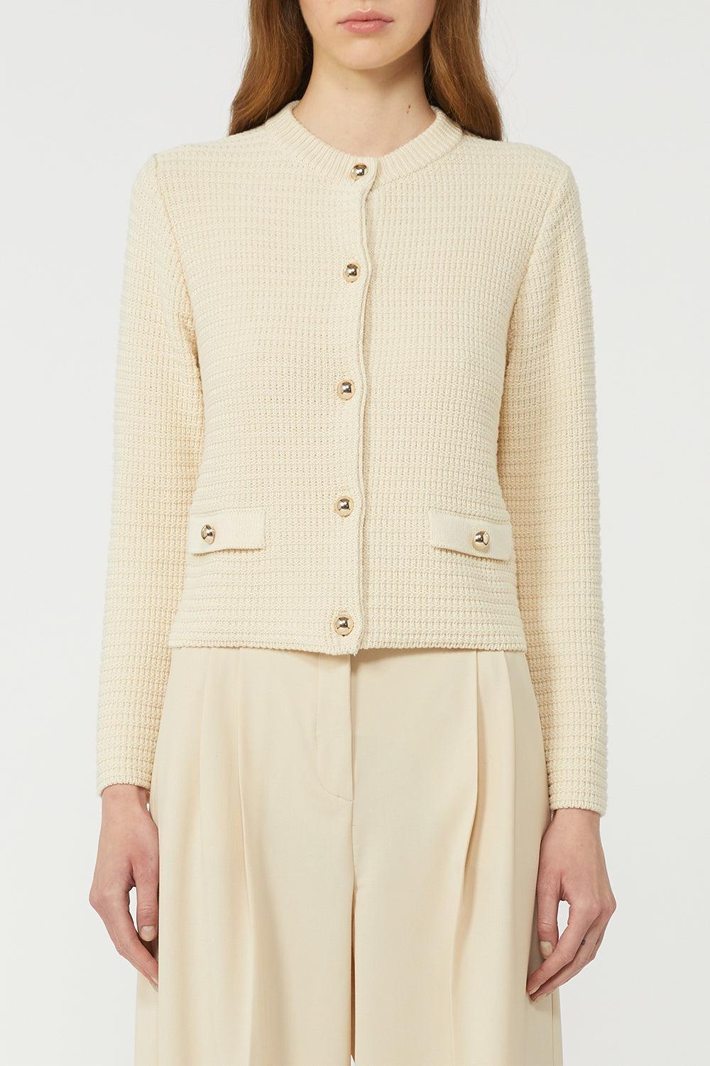 Button Front Pocket Cardigan - Image 3