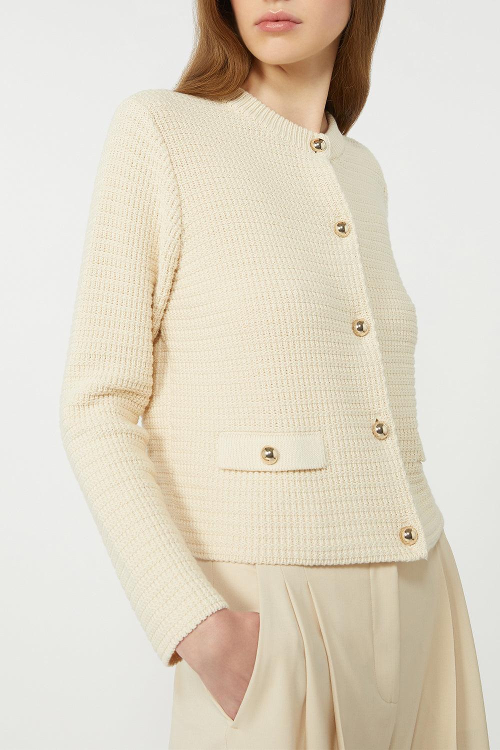 Button Front Pocket Cardigan - Image 4