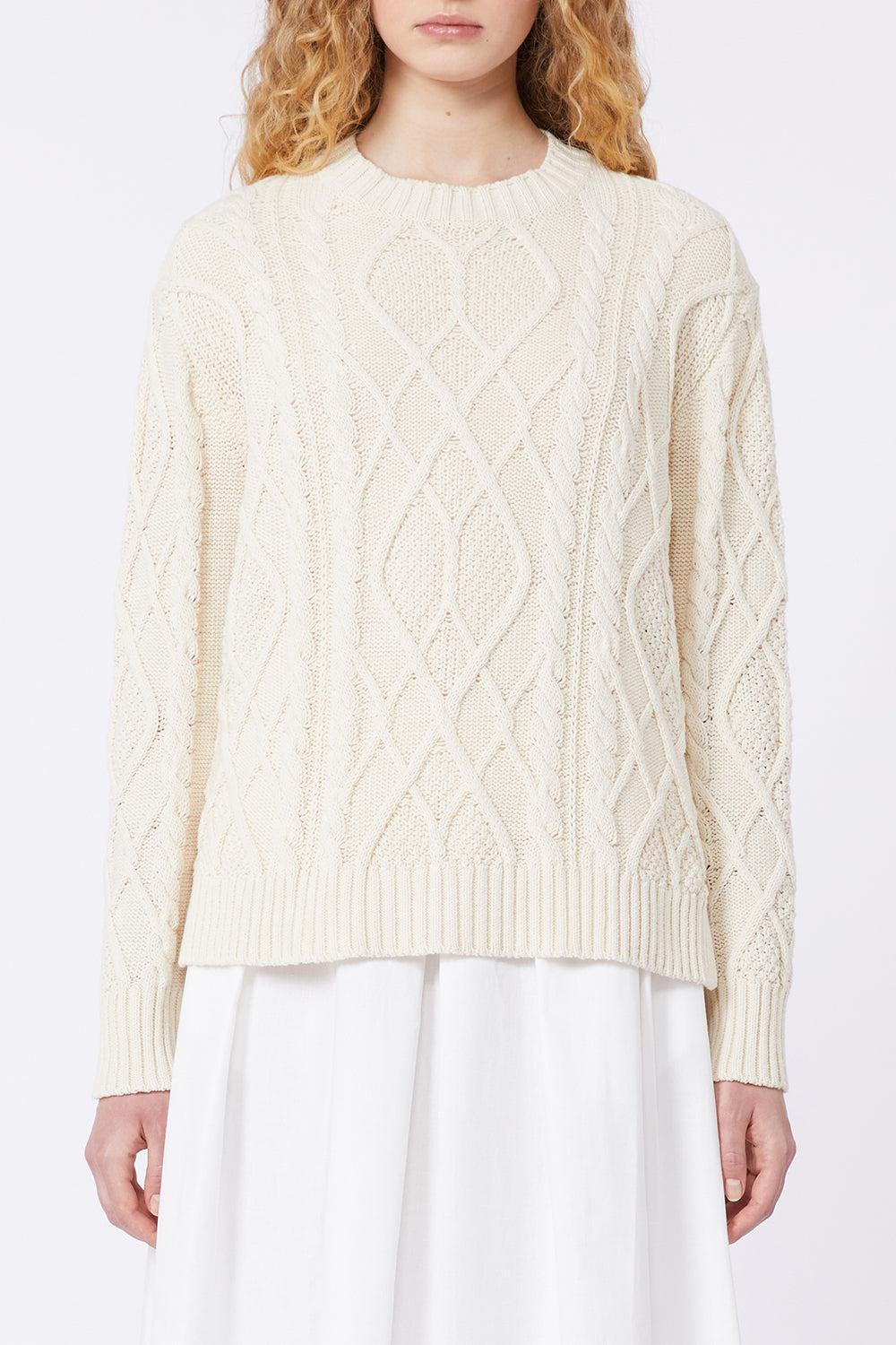 Cable Knit Sweater - Image 3