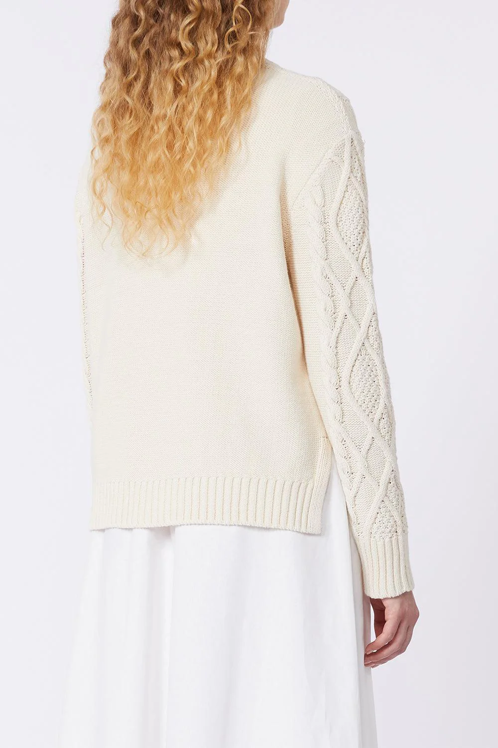 Cable Knit Sweater - Image 5