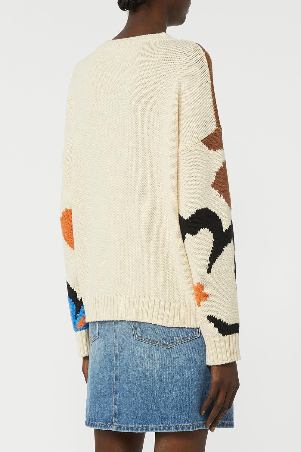 Floral Print Sweater - Image 5