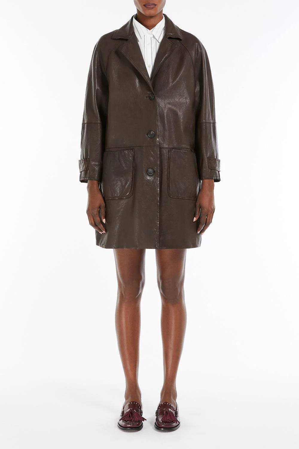 Leather Trench - Image 2