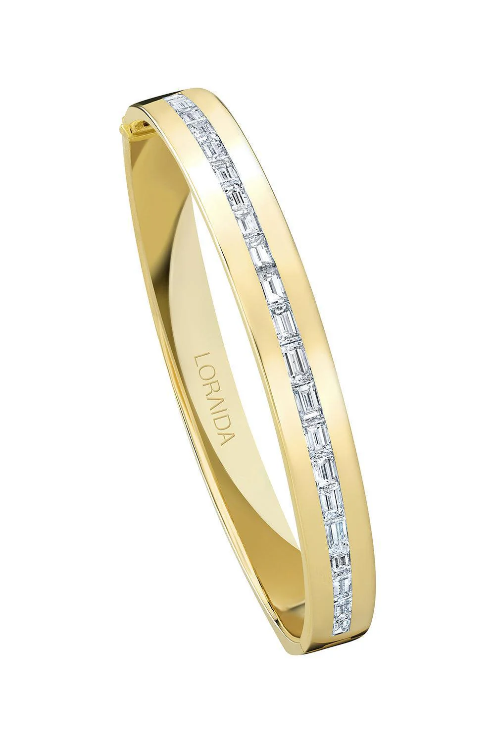 MEDIUM INFINITY PAVE BANGLE