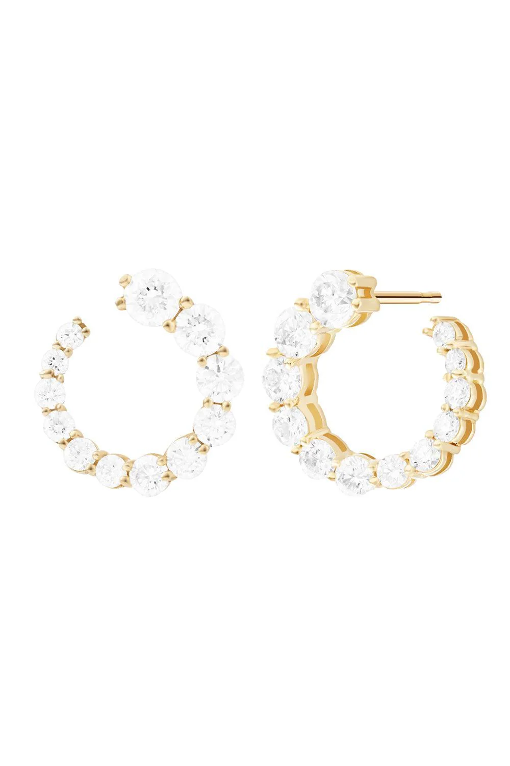 Aria Diamond Earwrap Earrings