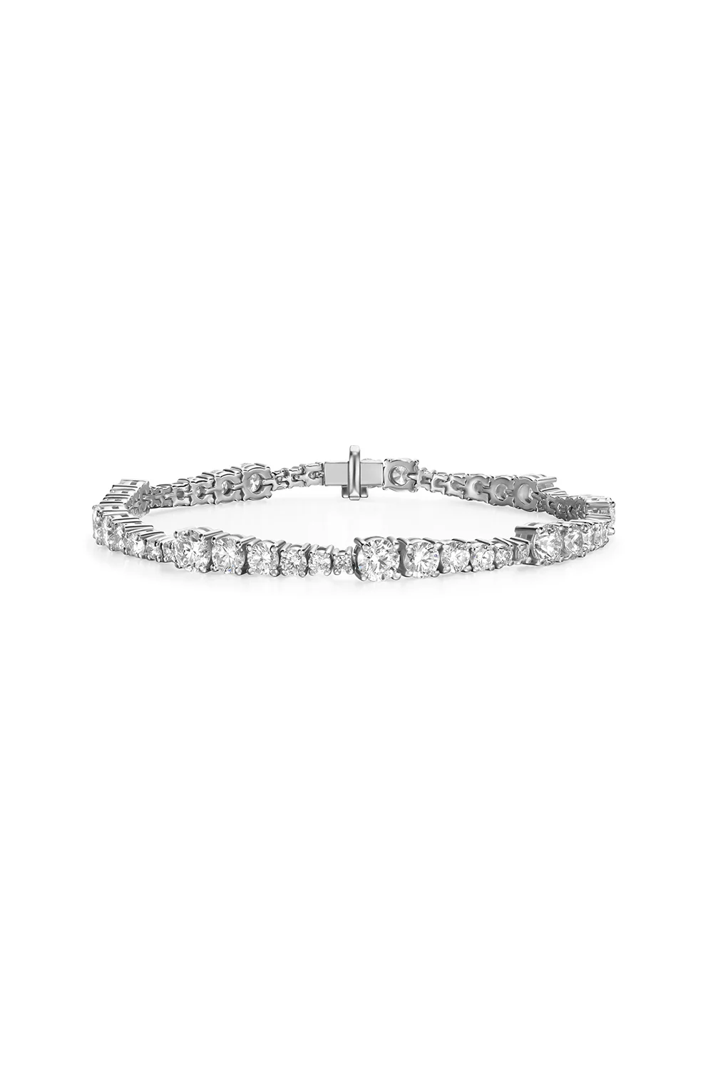 Ashley Diamond Bracelet - White Gold