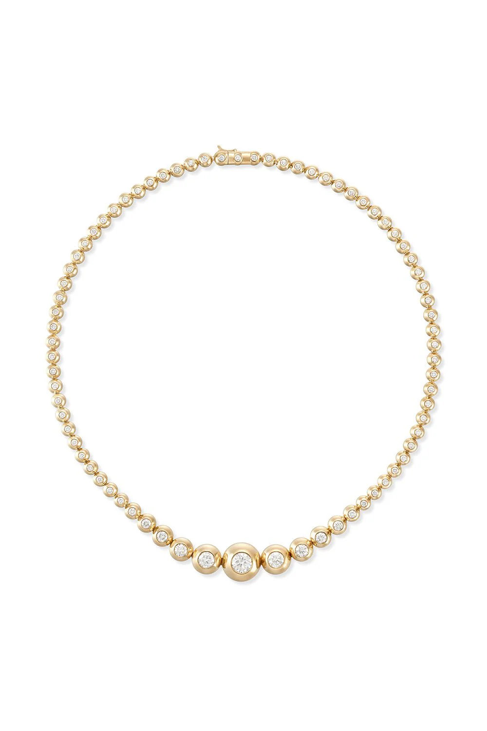 Audrey Diamond Graduated Necklace