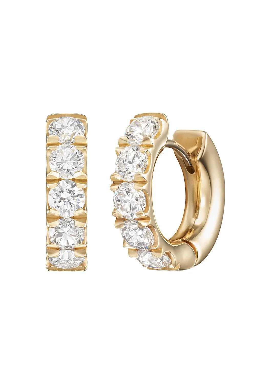 Diamond Clara Super Hoop Earrings