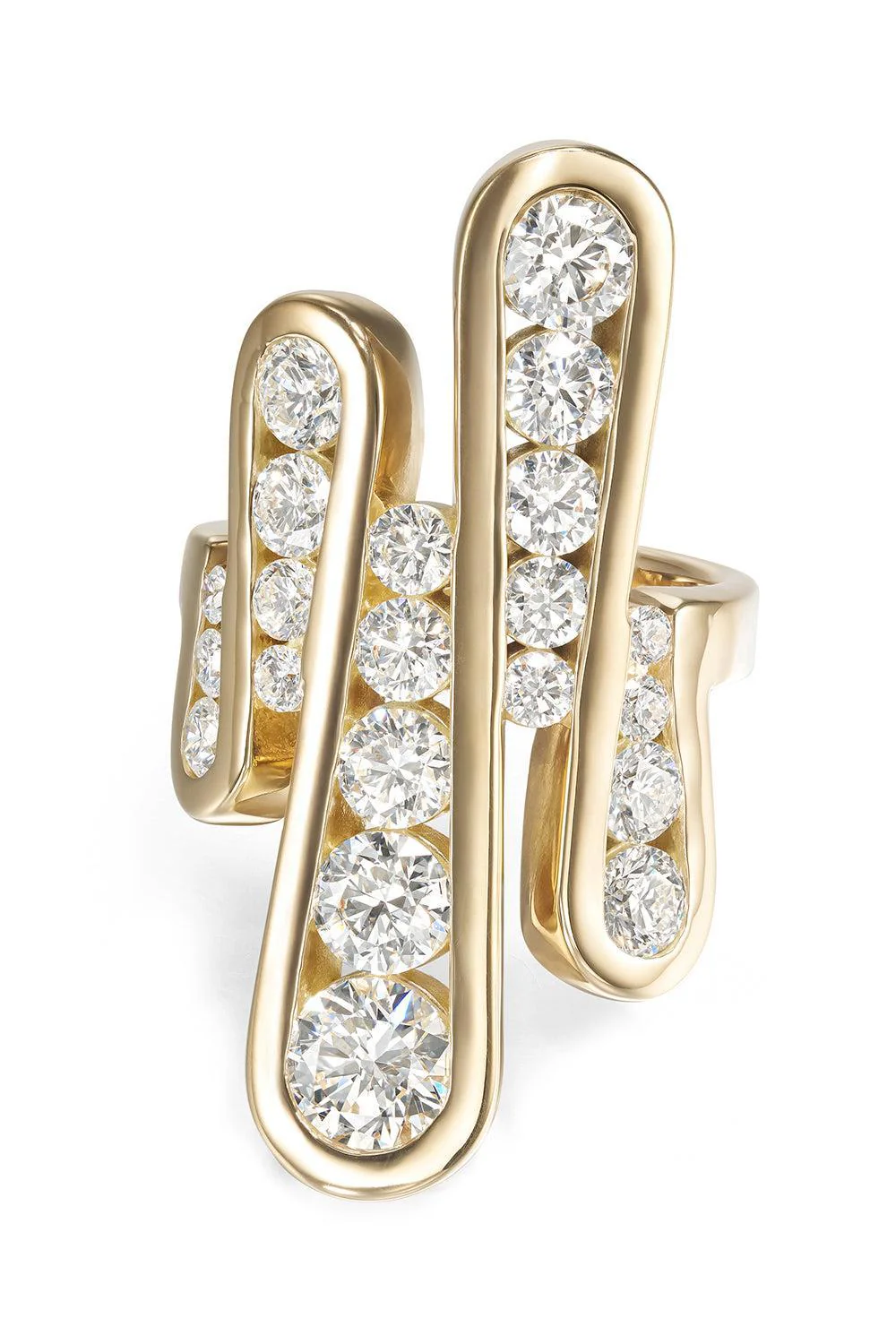Diamond Large Daphne Joy Ring