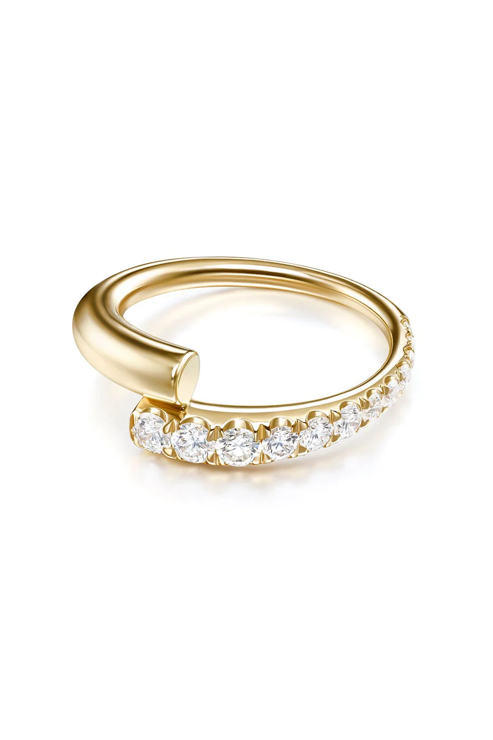 Lola Partial Diamond Ring