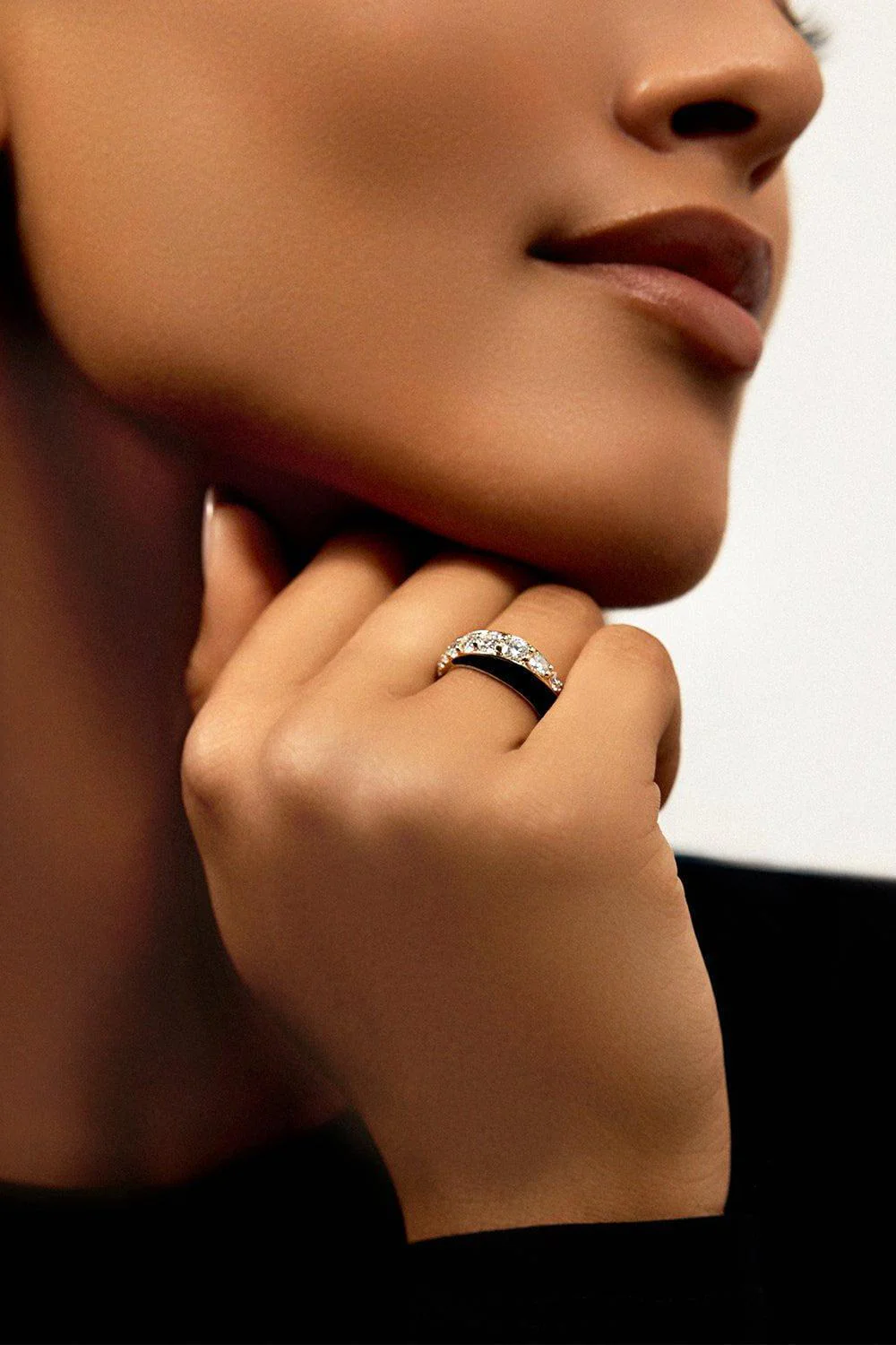 Pastel Blue Remi Diamond Ring - Image 2