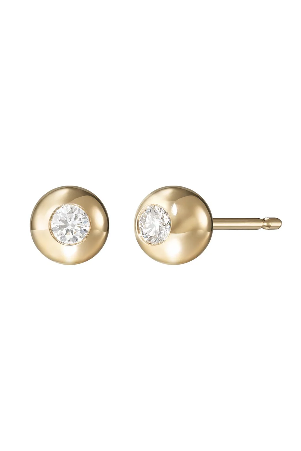 Small Audrey Diamond Stud Earrings