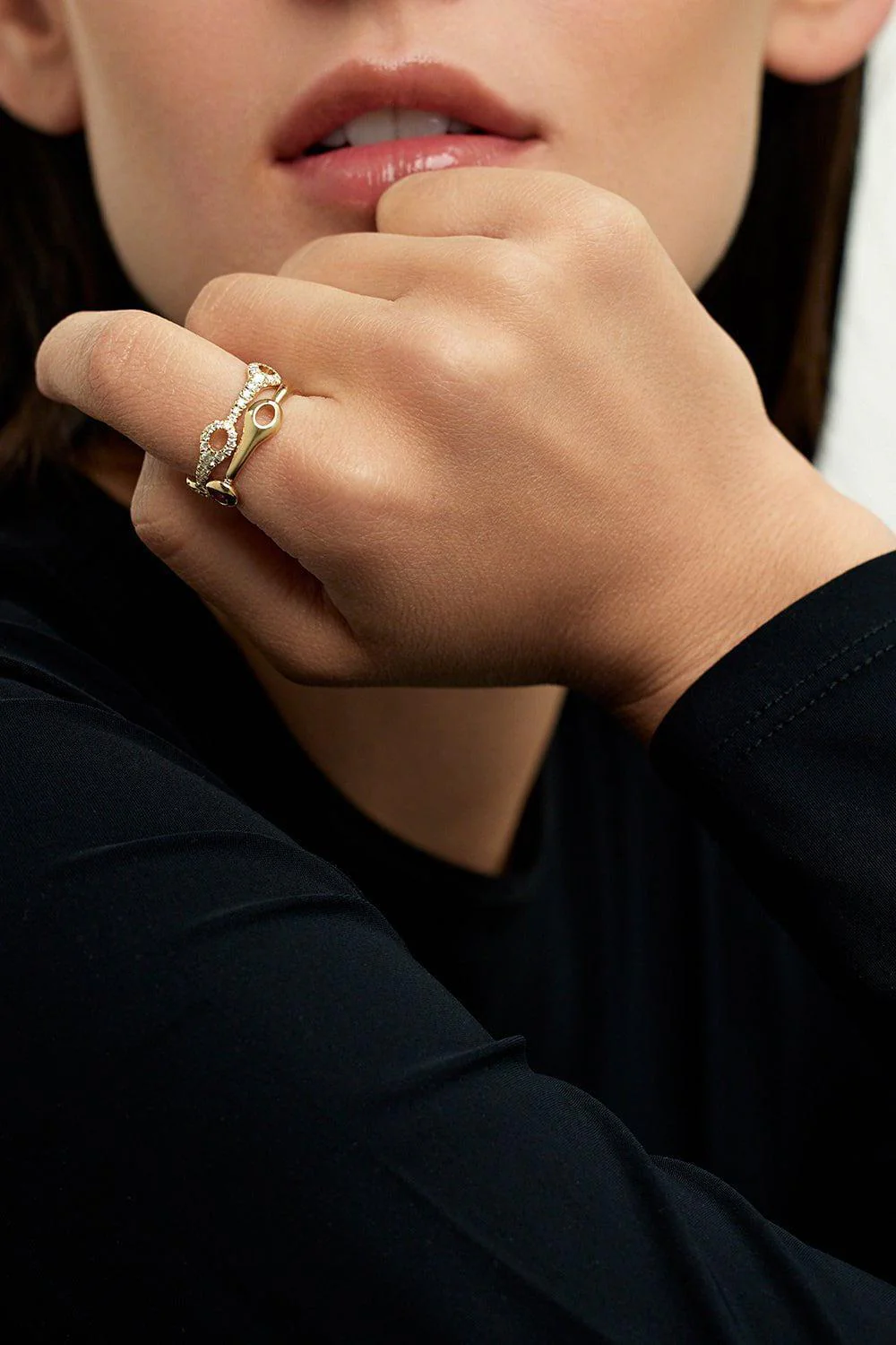 Small Lola Needle Ring - Image 2