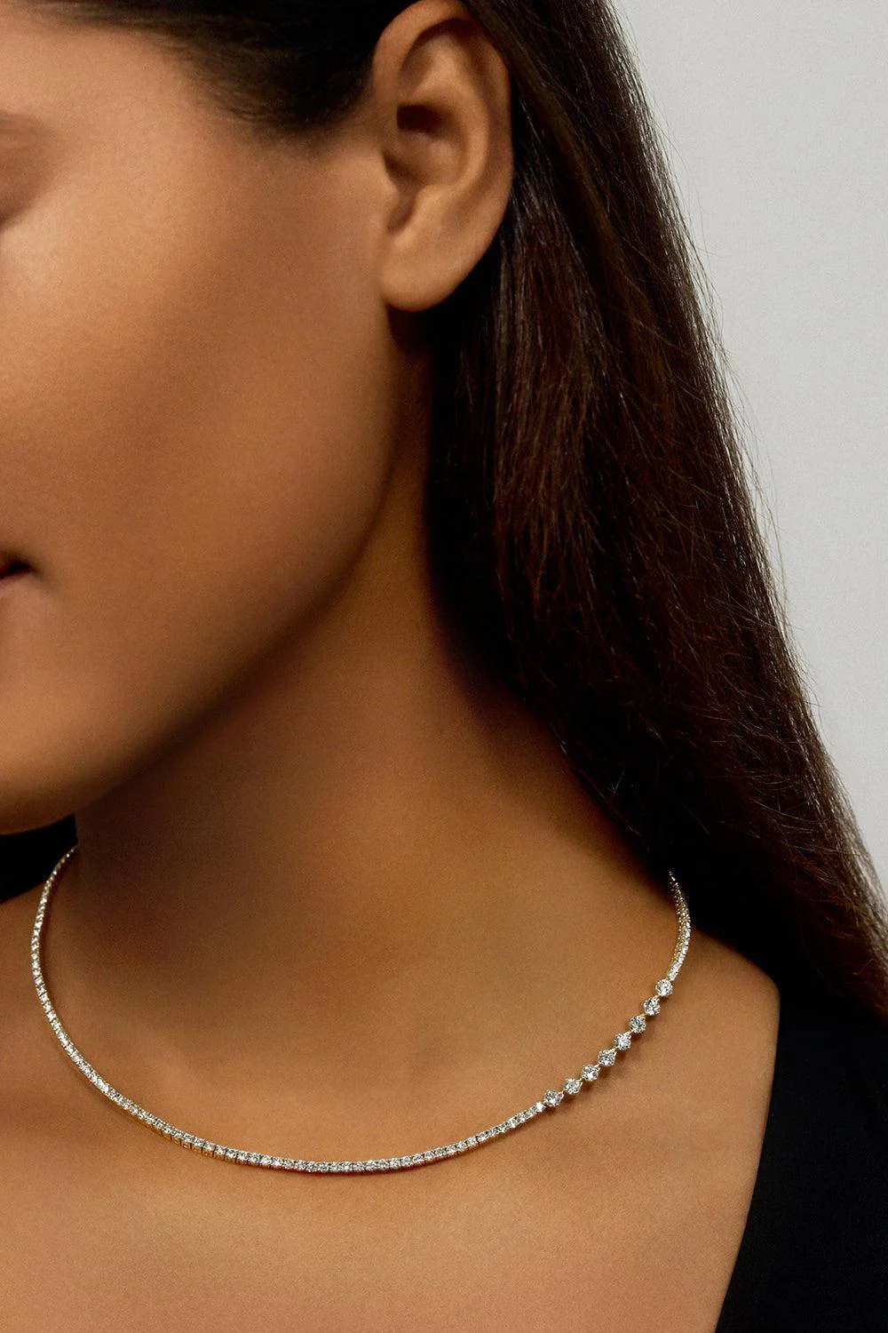 Stella Diamond Tennis Necklace - Image 2