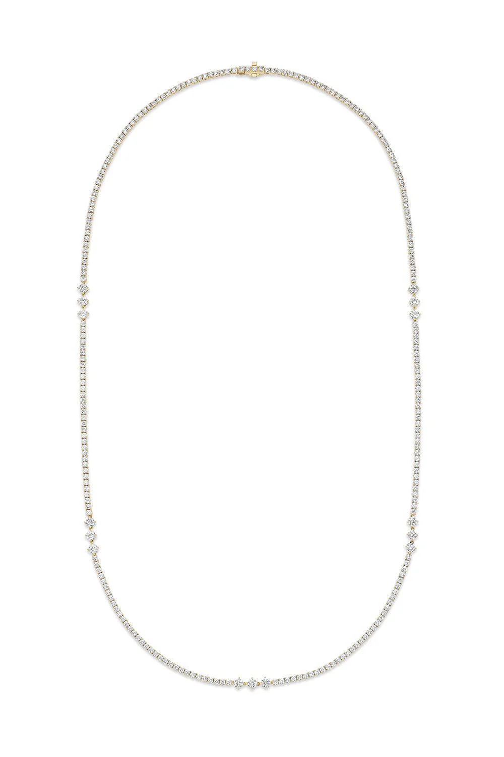 Stella Diamond Triple Station Necklace