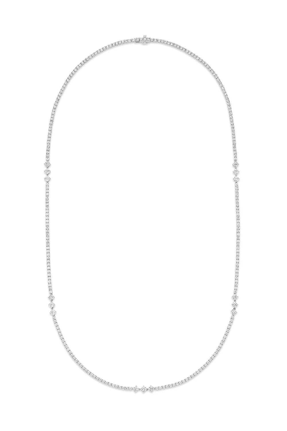 Stella Triplet Station Necklace