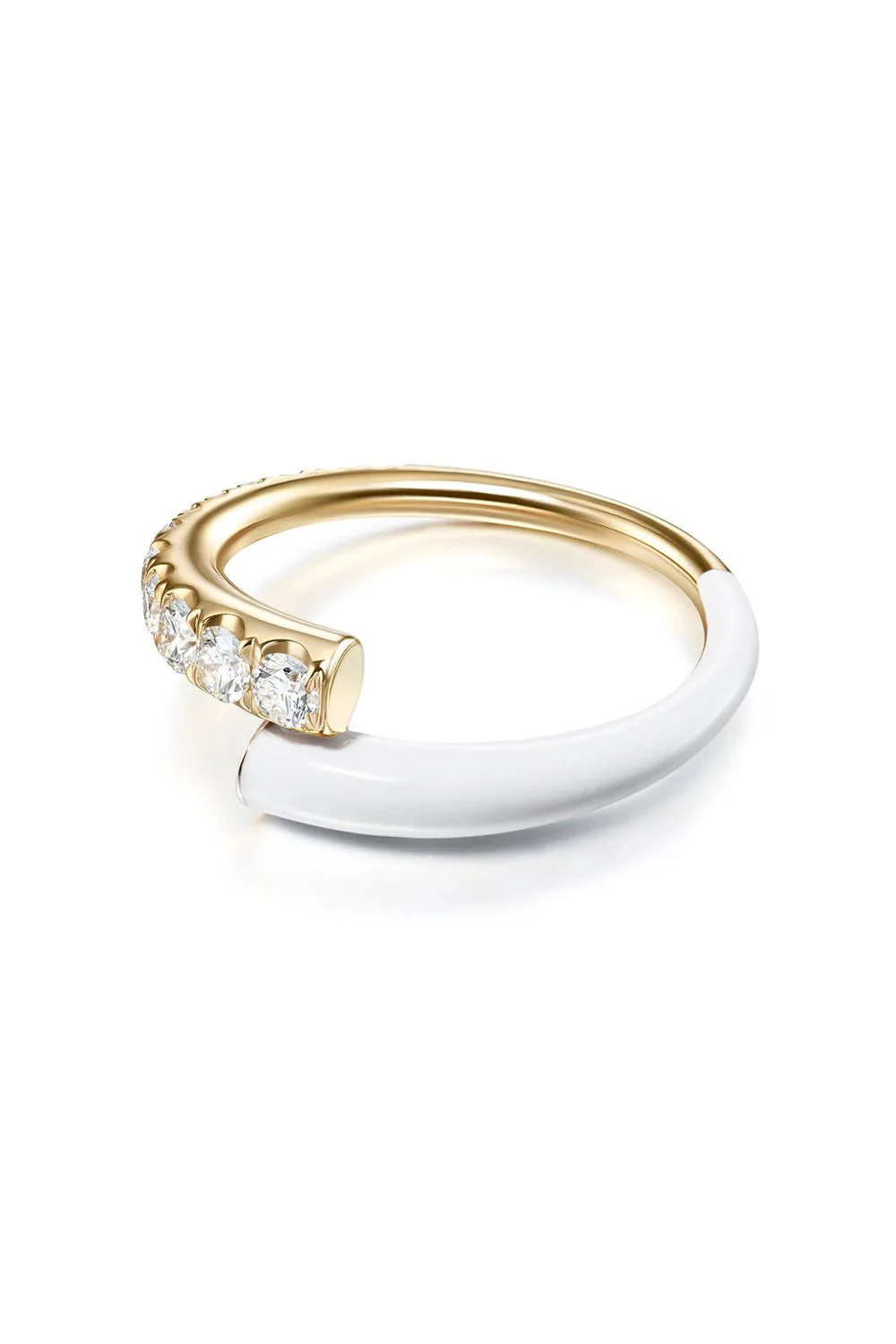 White Lola Diamond Ring