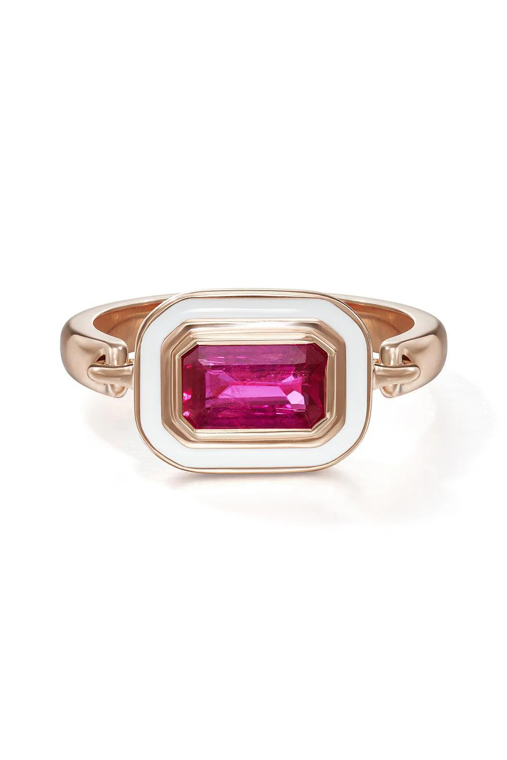 White Ruby Lenox Ring