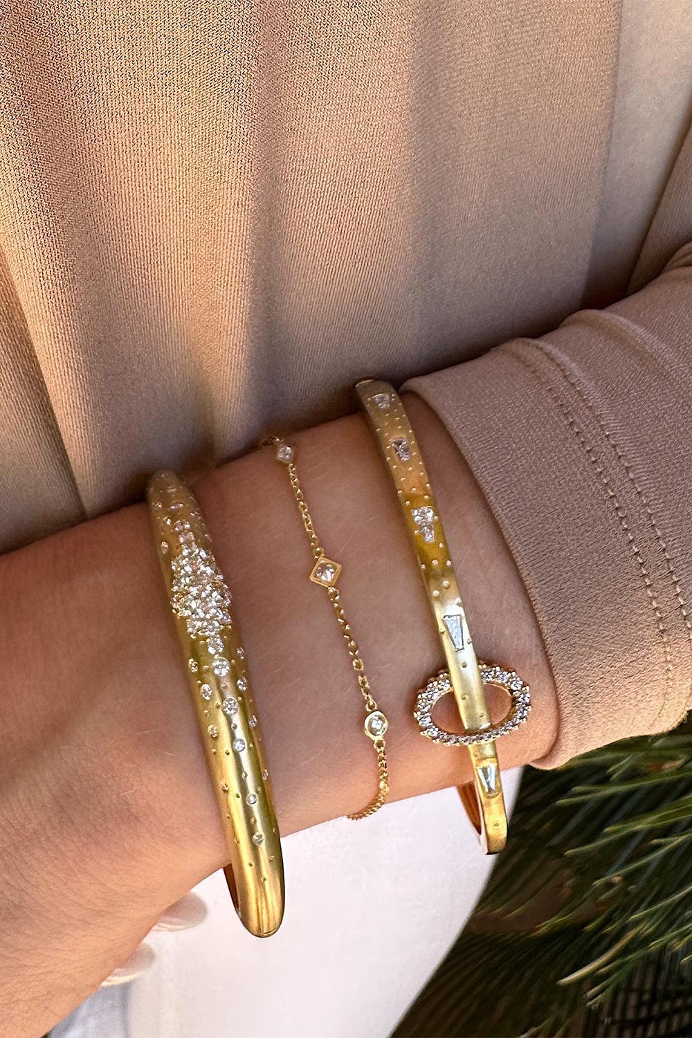 Diamond Supernova Cuff Bracelet - Image 2