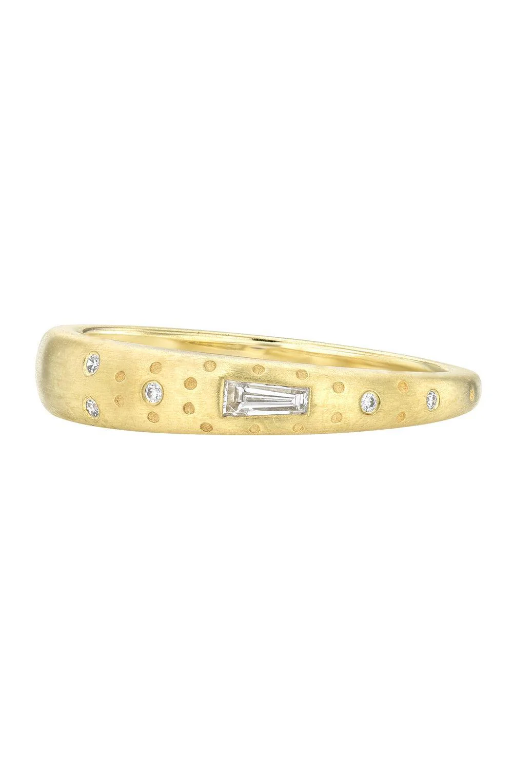 Diamond Supernova Stack Ring
