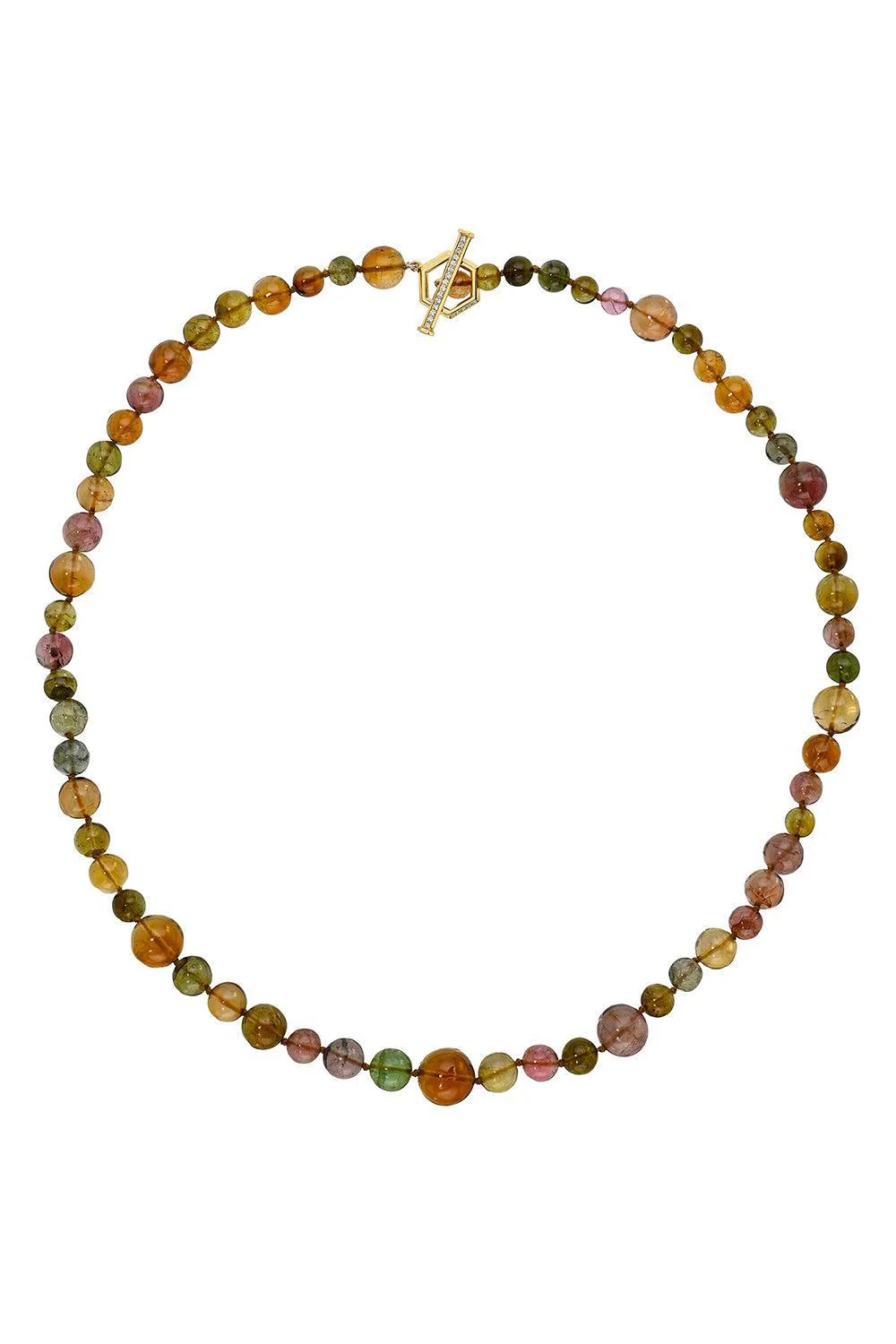 Tourmaline Darker Desert Necklace