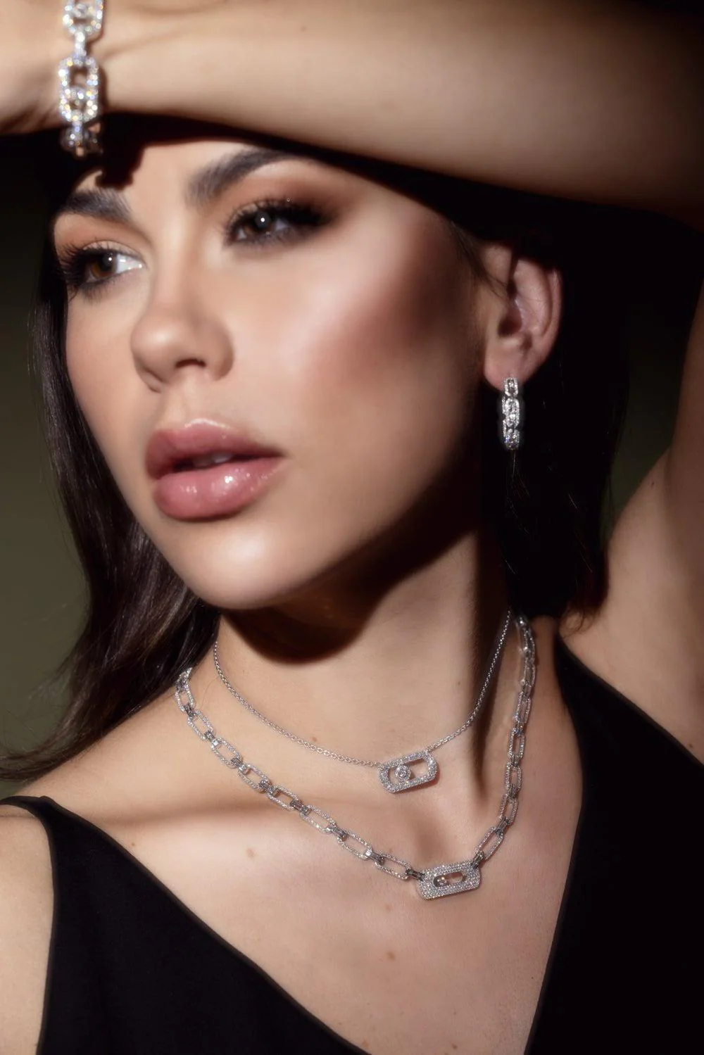 So Move Pave Diamond Necklace - Image 6