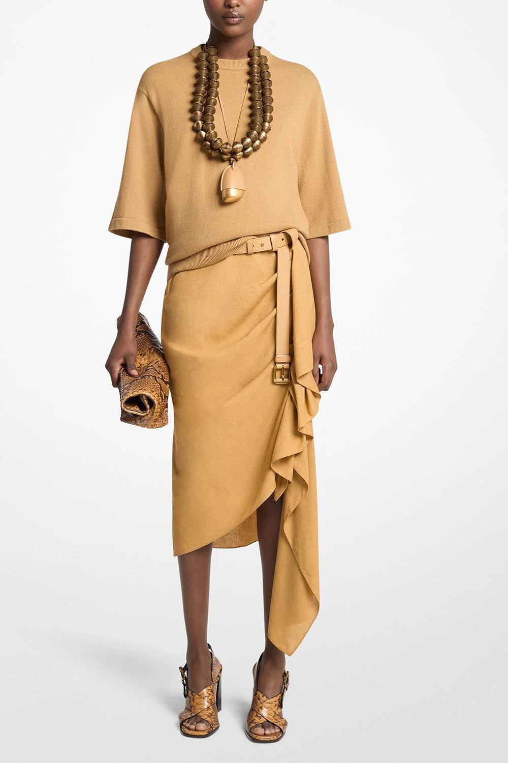 Cascade Skirt - Cashew - Image 2