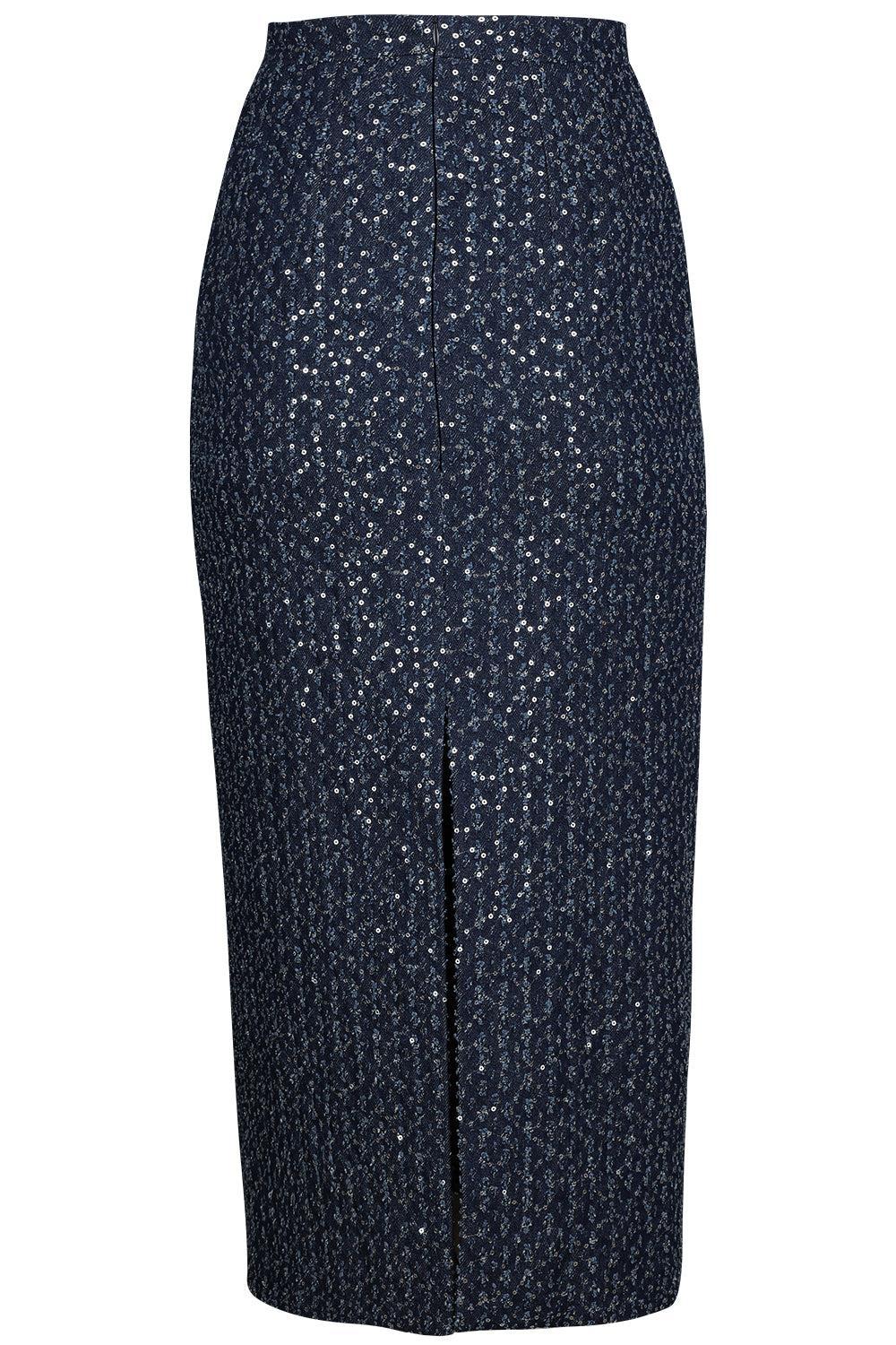 Embellished Pencil Skirt - Image 4