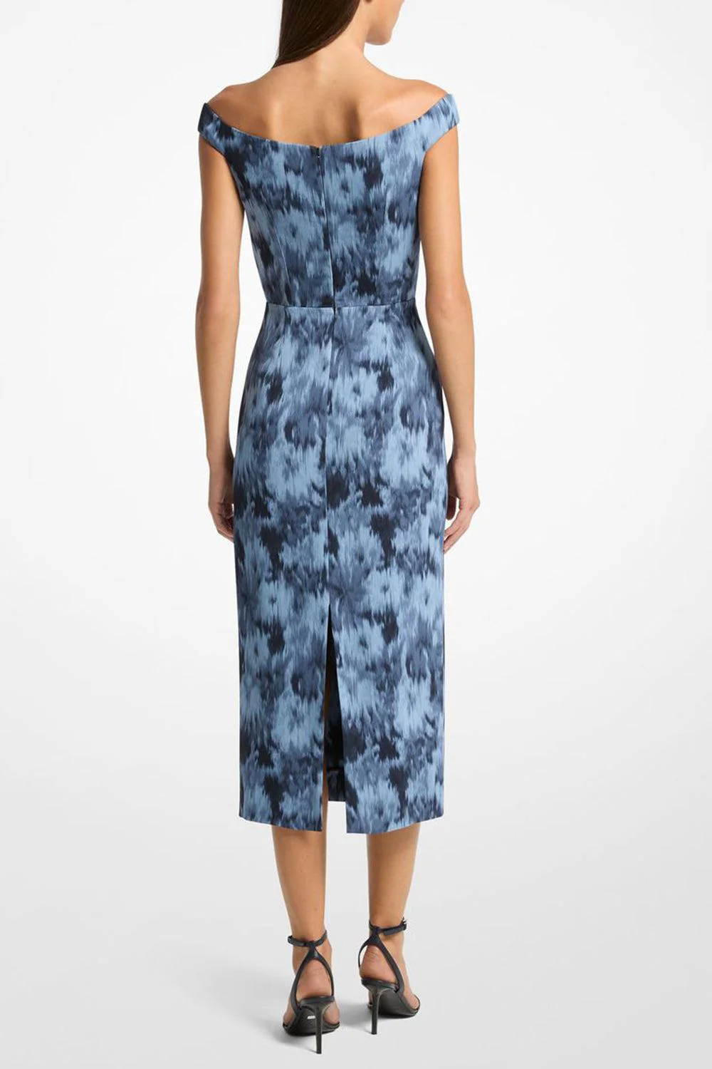 Portrait Neck Sheath Dress - Image 3