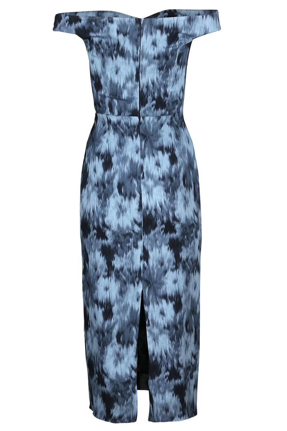 Portrait Neck Sheath Dress - Image 4