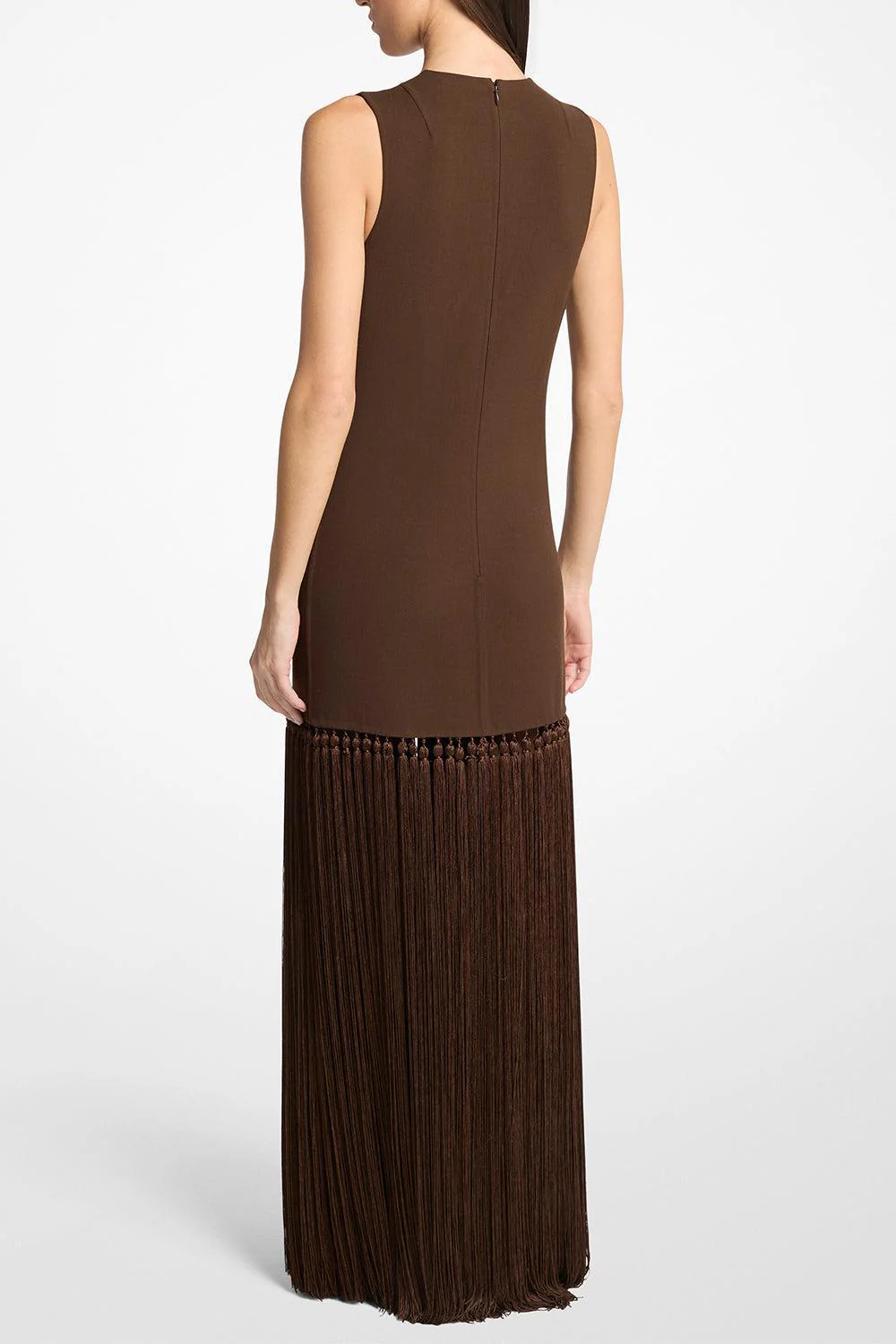 V Neck Tassel Dress - Image 3