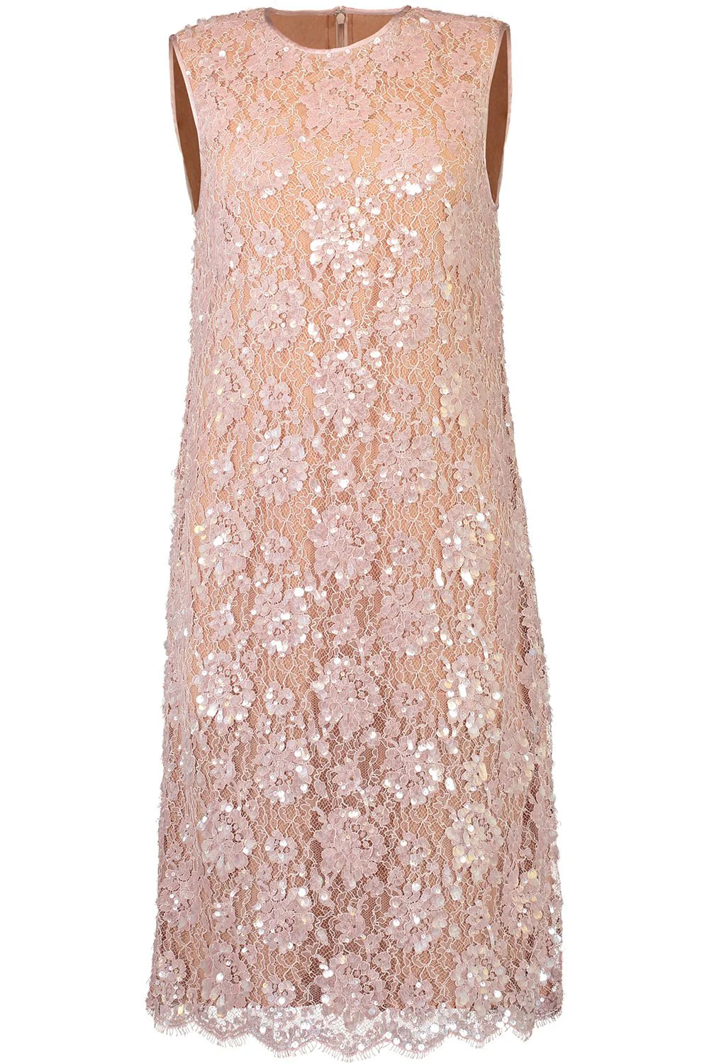Crewneck Sheath Dress