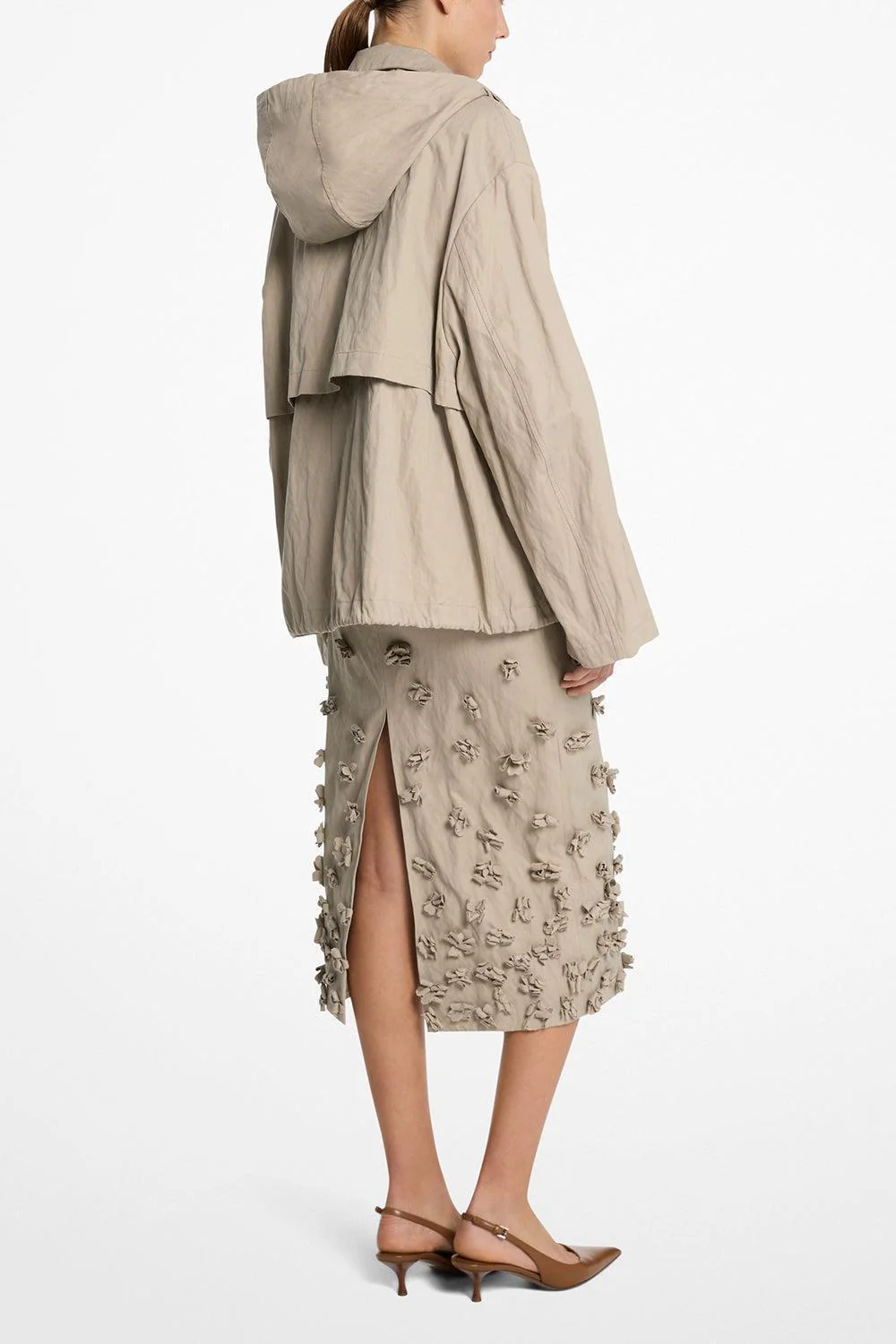 Crushed Hooded Jacket - Image 4