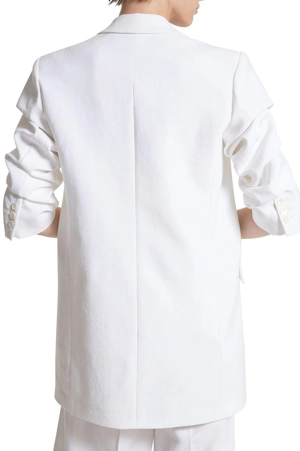 Crushed Sleeve Boyfriend Blazer - Image 4