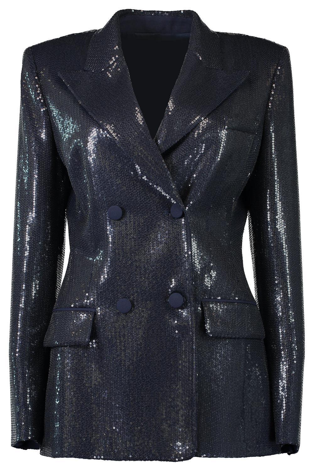 Double Breasted Blazer - Maritime Sequin