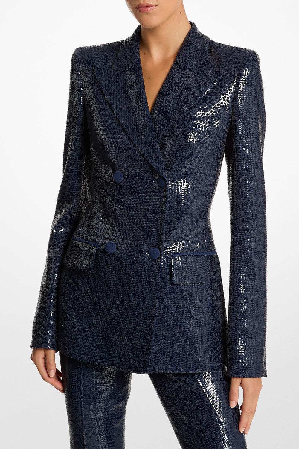 Double Breasted Blazer - Maritime Sequin - Image 3