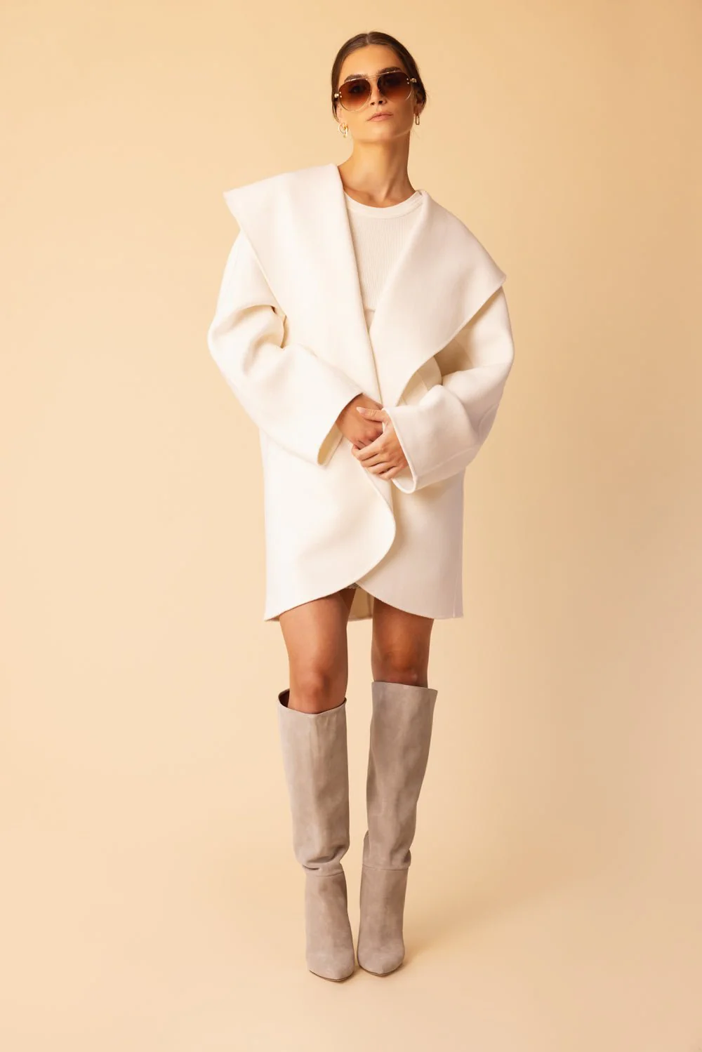 Double Faced Clutch Coat - Image 2