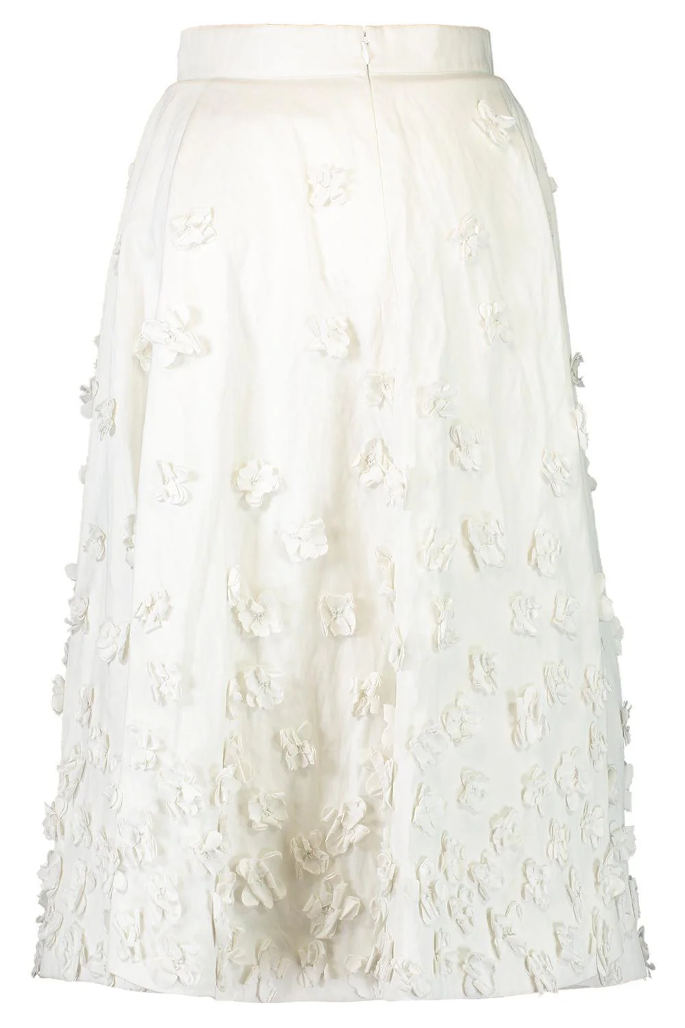 Embroidered Floral Circle Skirt - Image 5