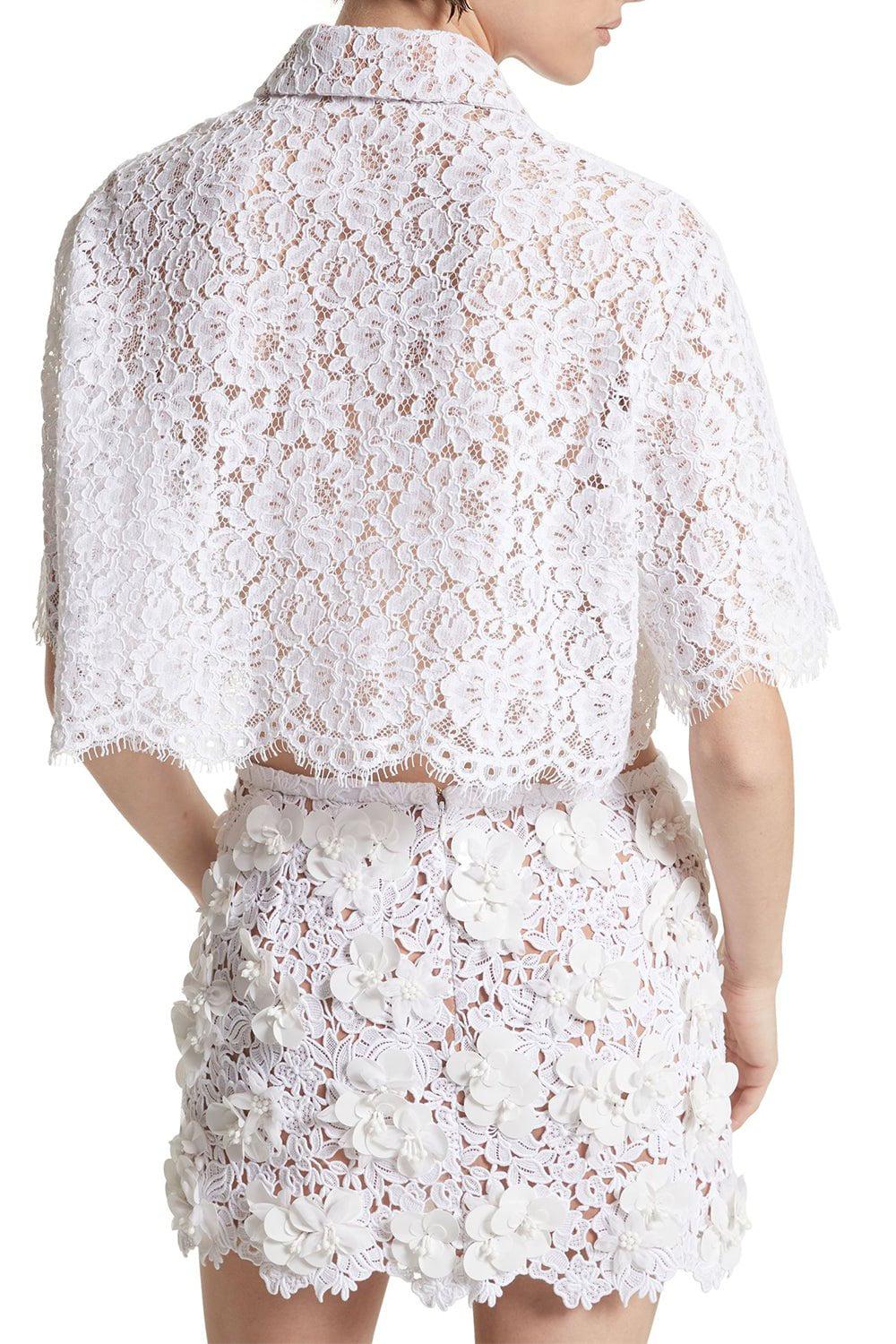 Floral Cropped Shirt - Image 3