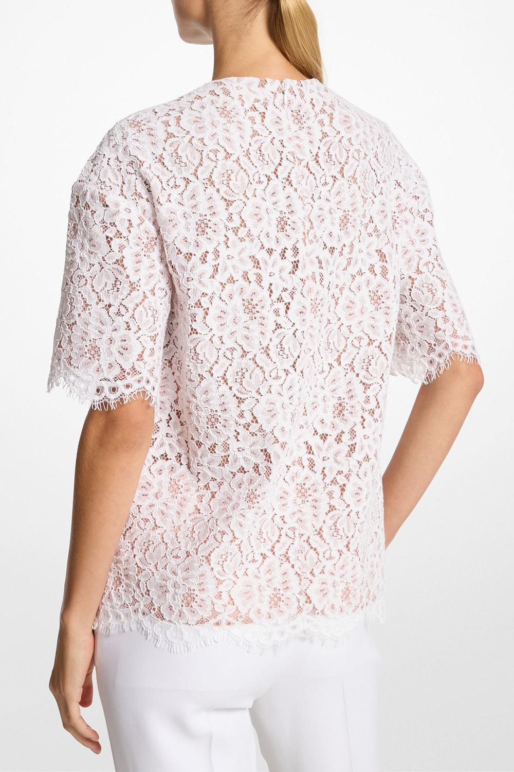 Floral Oversized Crewneck Tee - Image 3