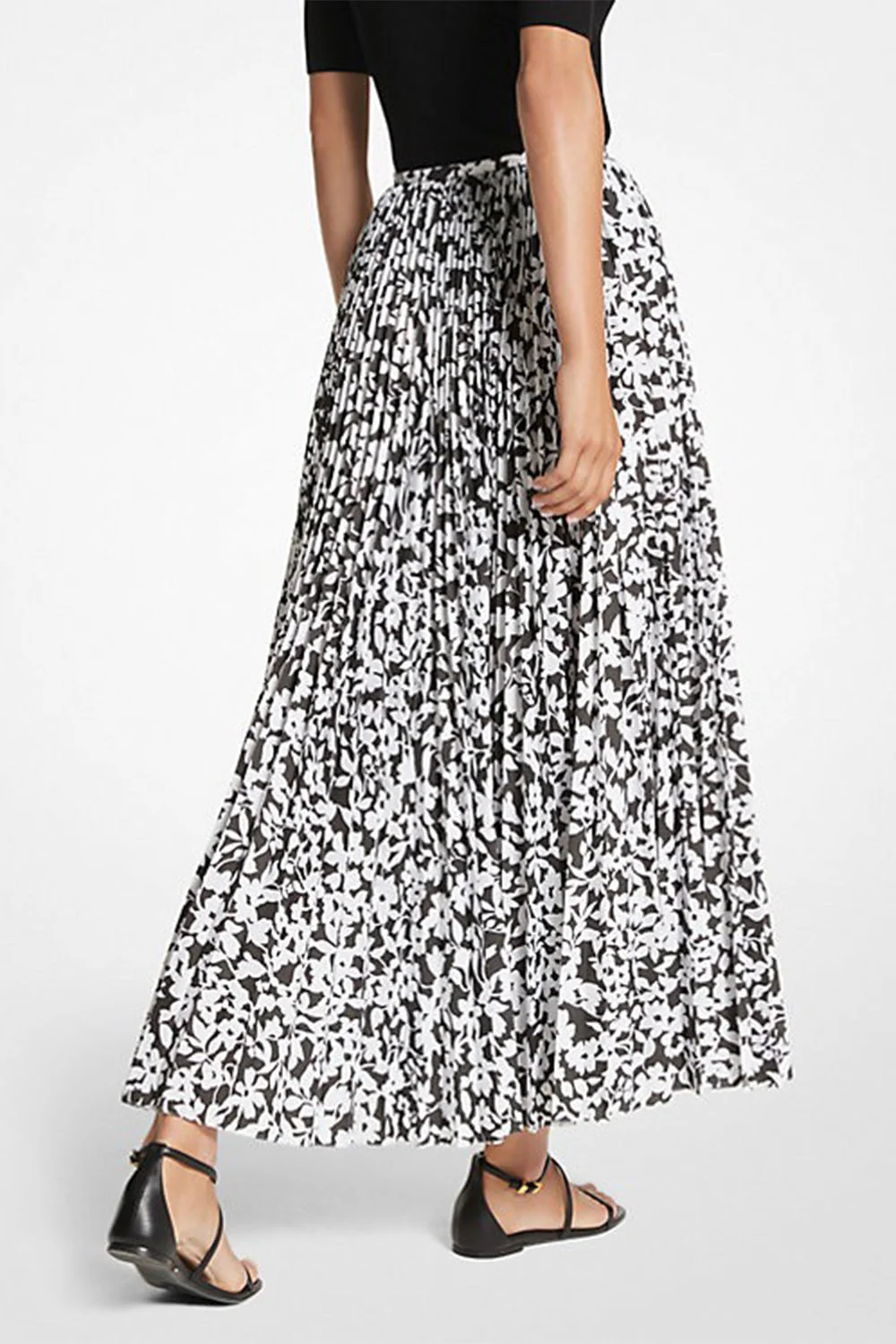 Floral Pleated Skirt - Image 3