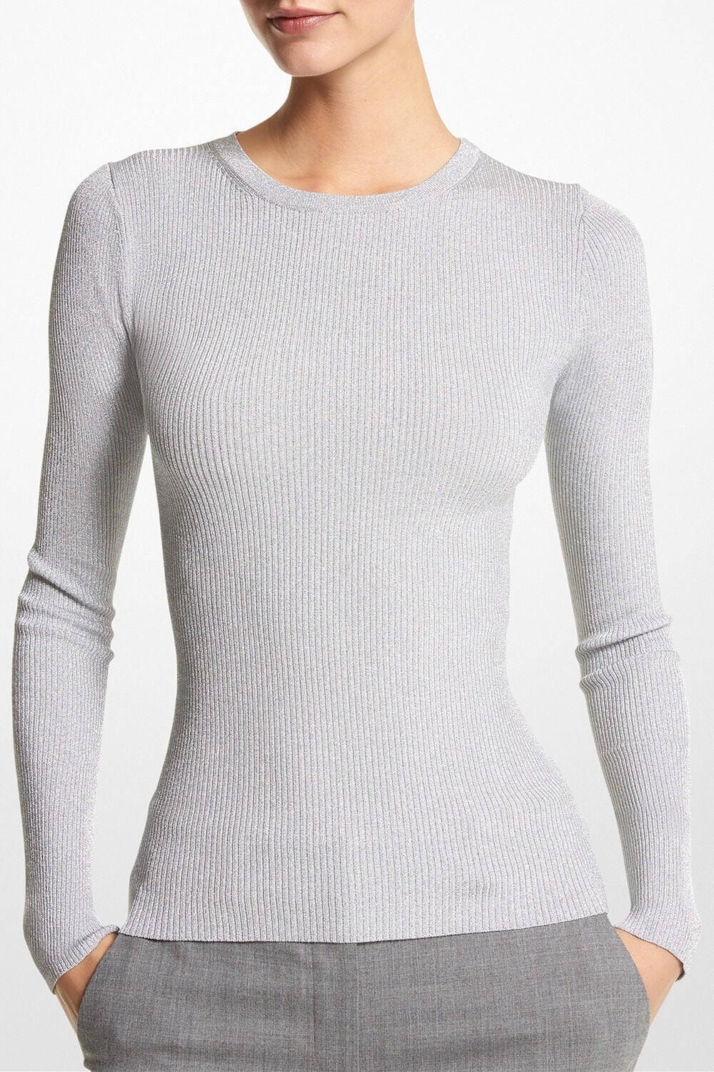 Hutton Pullover - Silver - Image 2