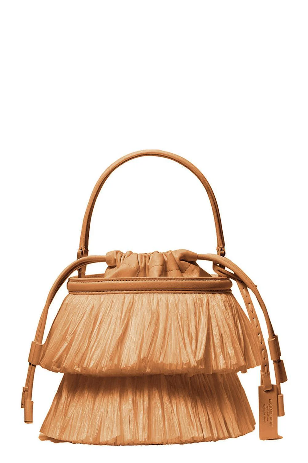 Mini Ischia Bucket Bag - Natural