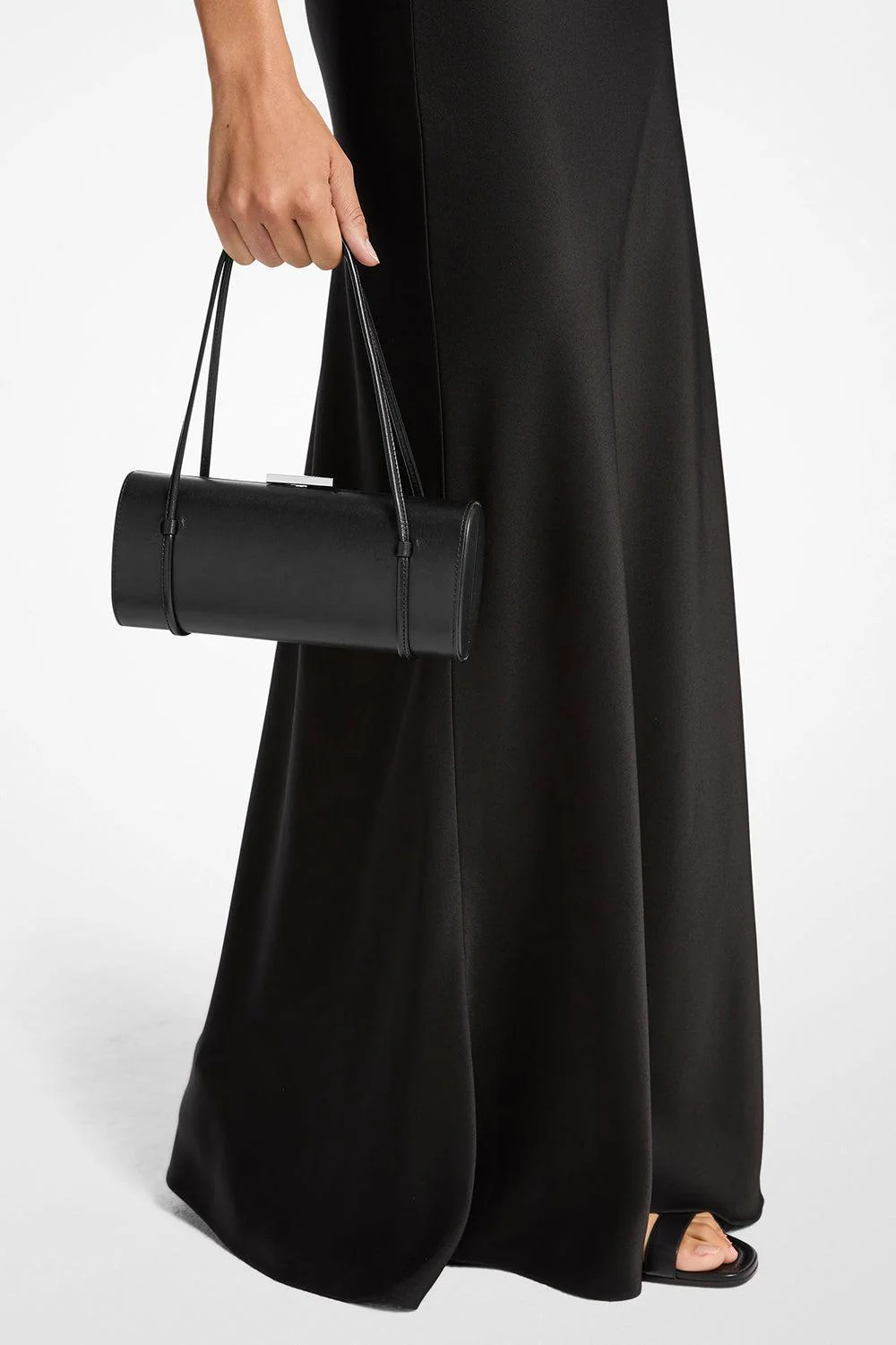 Natalie Barrel Bag - Black - Image 2