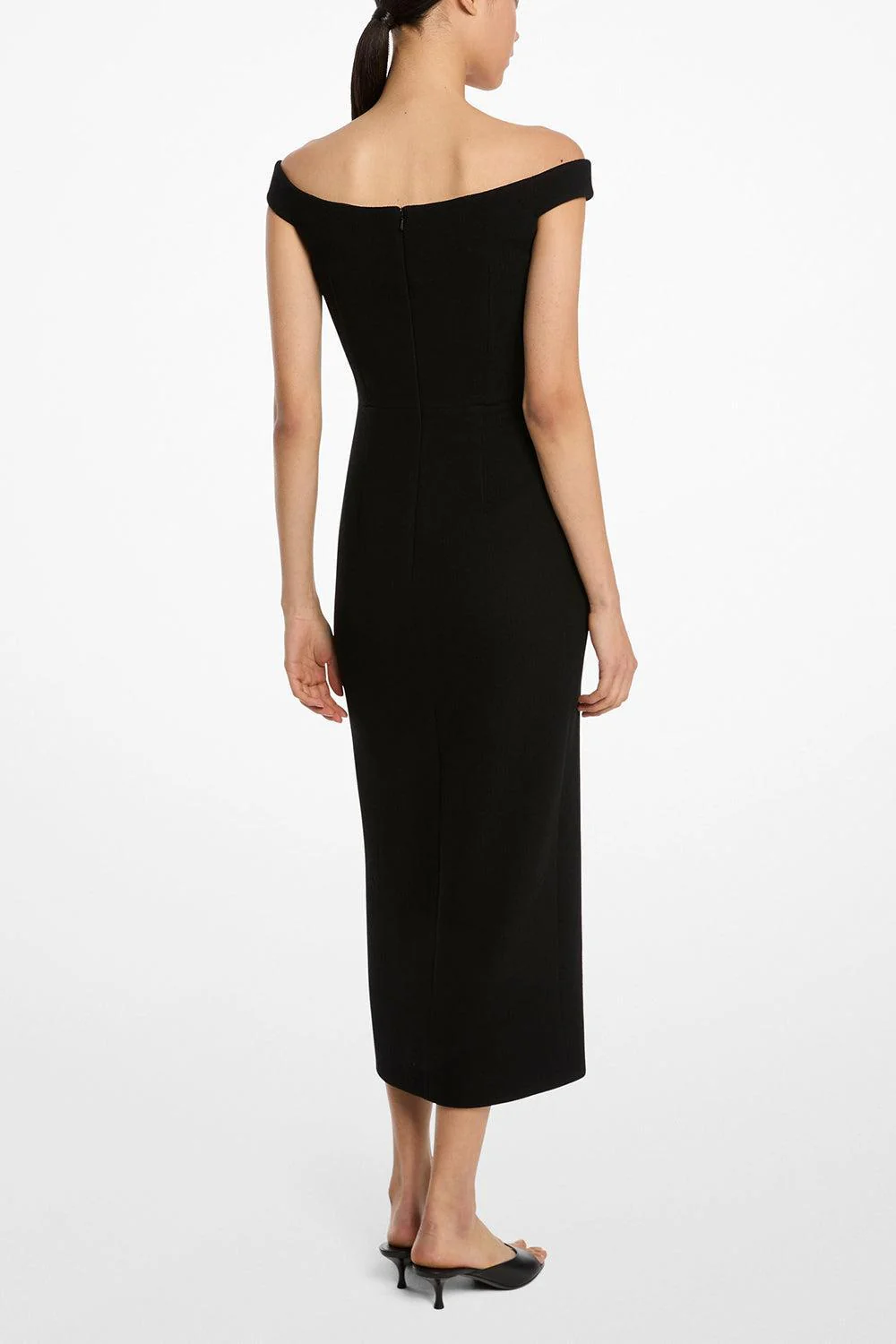 Off Shoulder Sheath Dress - Image 3
