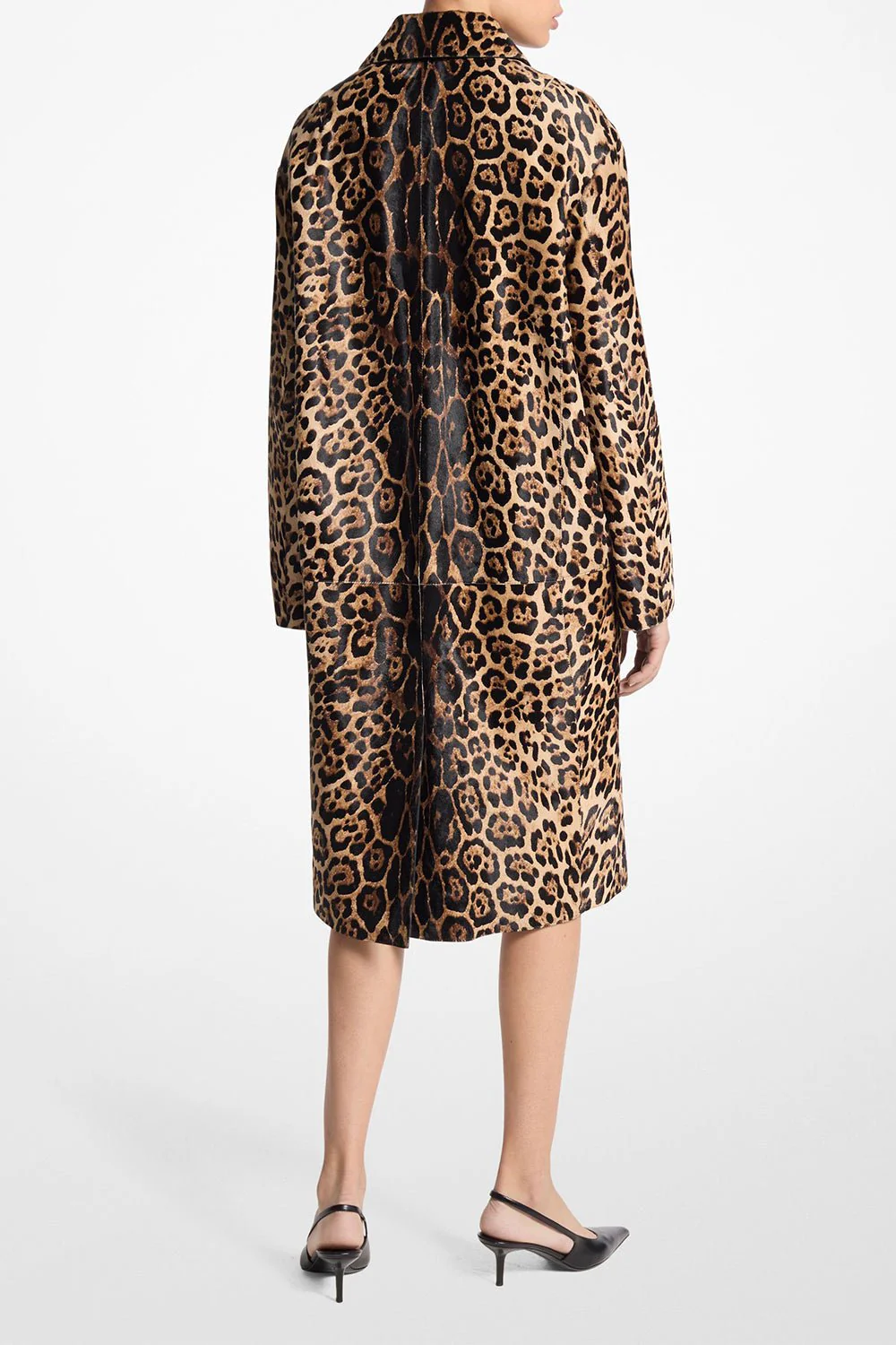 Oversized Jaguar Balmacaan Coat - Image 3